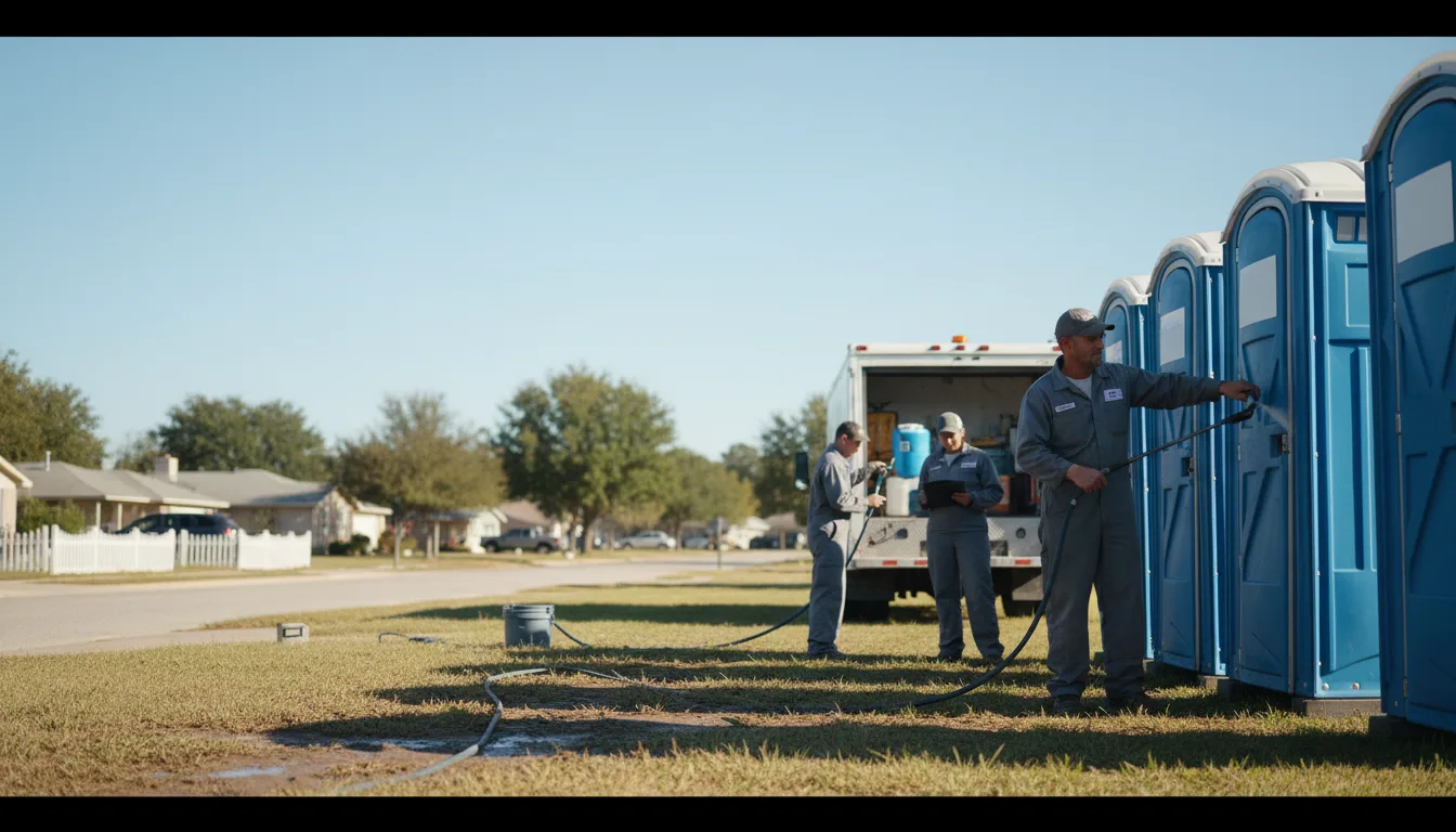 Long-Term Portable Toilet Rental in Thornville, OH near me